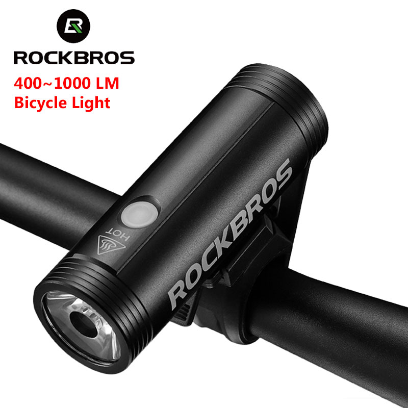Rechargeable Bicycle Headlight 1000 Lumen - ROCKBROS Xe Đạp Trước Đi Xe