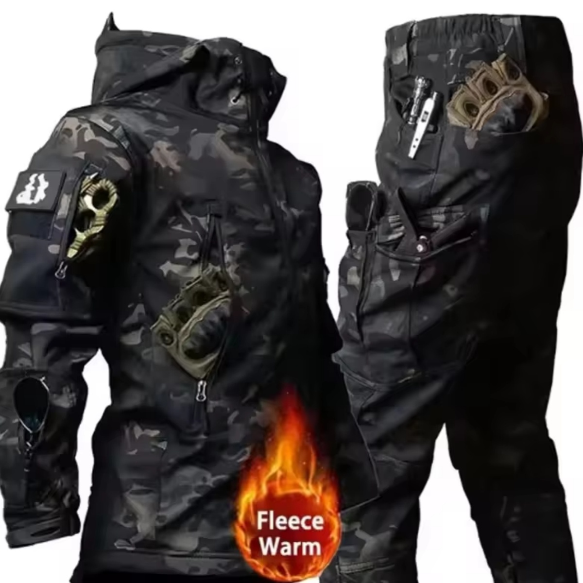 Hiking - Men's Autumn and Winter Jacket, Tactical