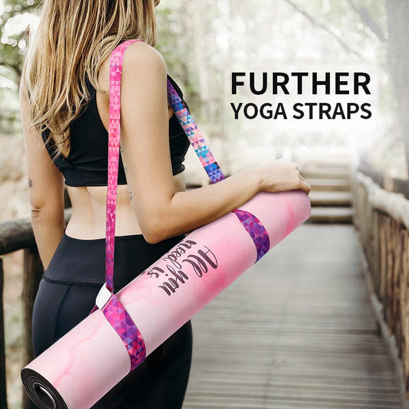 Resistance Bands Set With Handles - New Yoga Mat Strap for Yoga