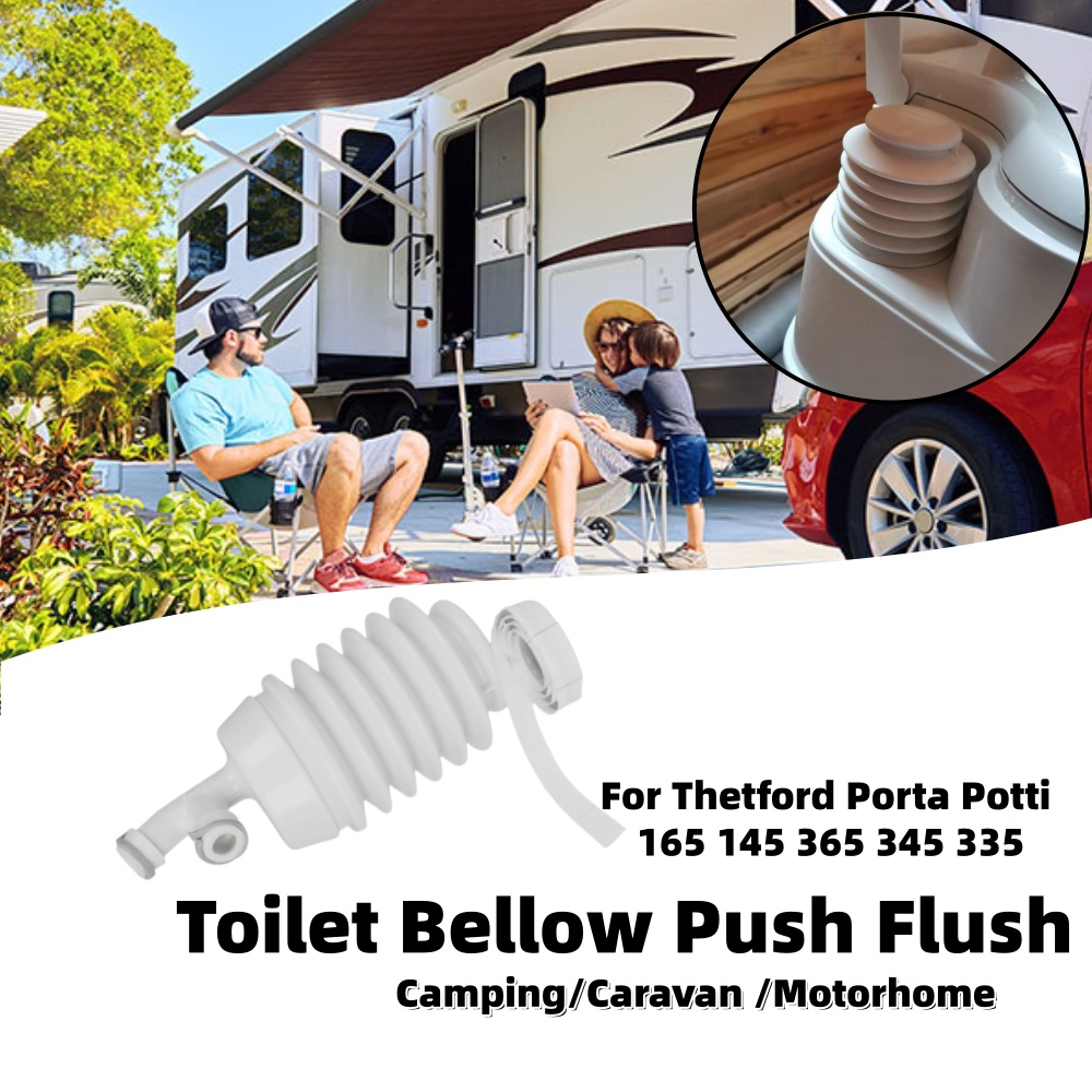 Campervan Toilet Bellow Push F - đánh giá và giá Camping