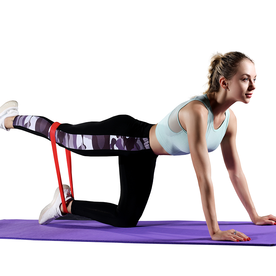 Fitness Resistance Loop Bands  - đánh giá và giá Pilates Bar Kit With Resistance Bands