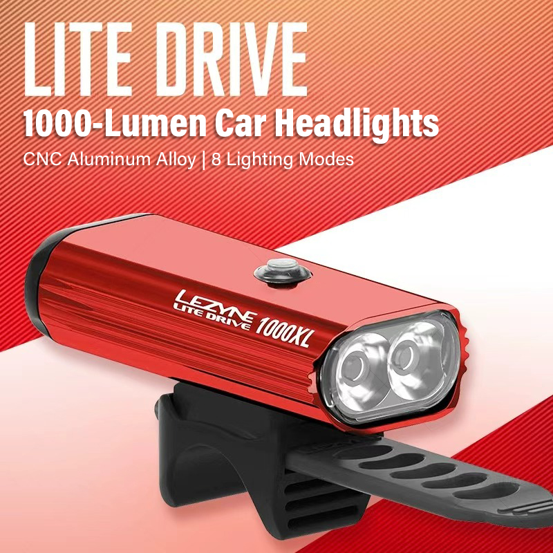 LEZYNE 1000 Lumen Bicycle Ligh - đánh giá và giá Rechargeable Bicycle Headlight 1000 Lumen