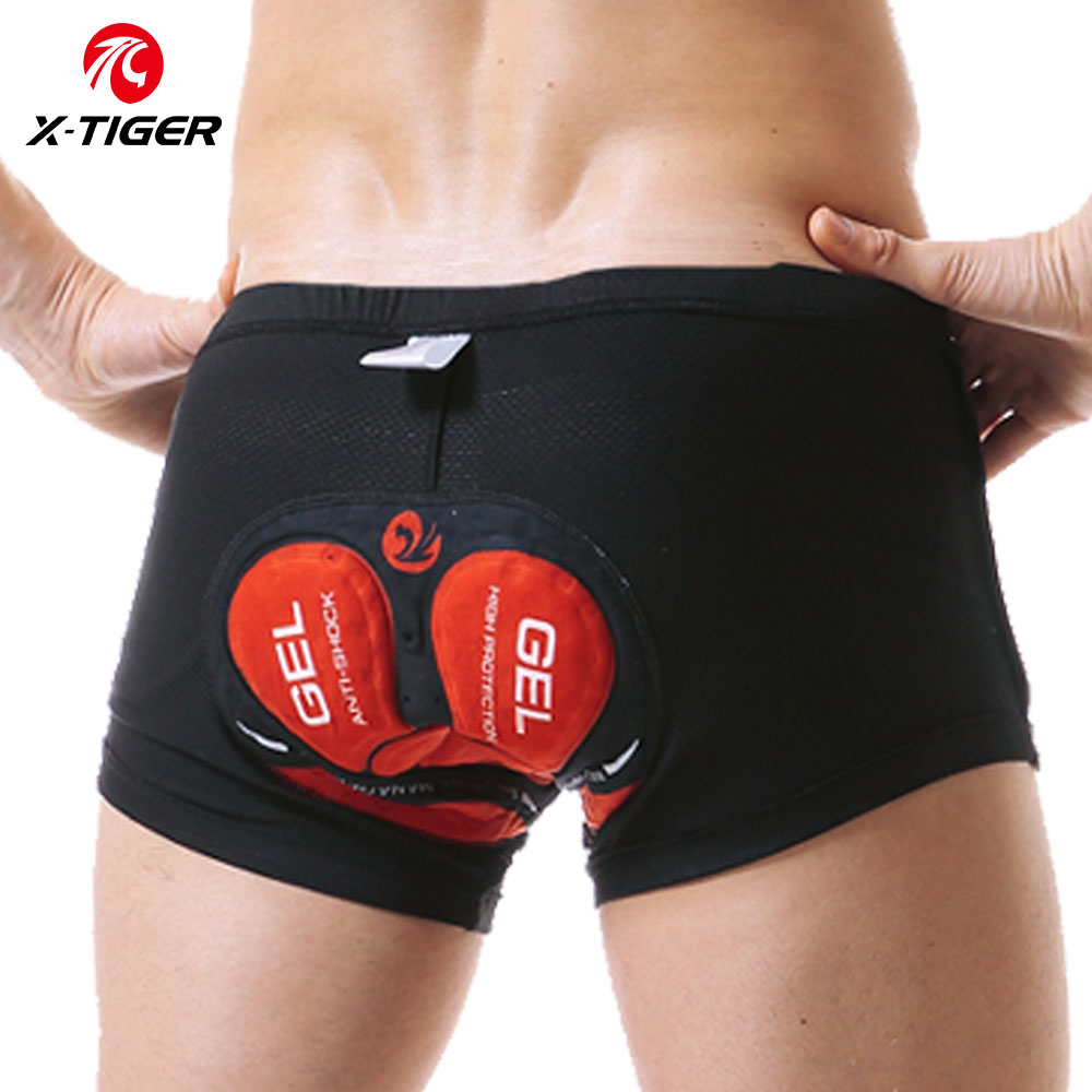 X-tiger Quần short đạp Xe đồ l - đánh giá và giá Padded Cycling Shorts 5D Gel