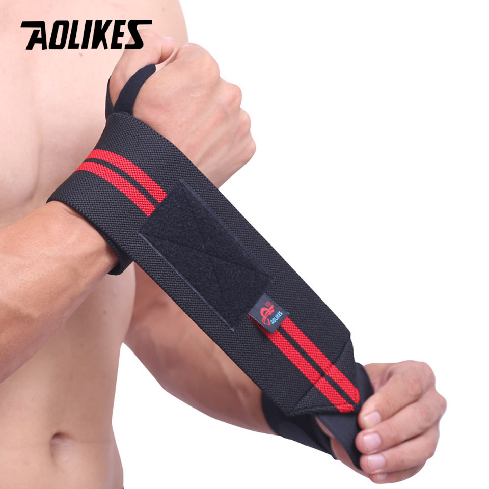 AOLIKES 1 Pair Wristband Wrist - đánh giá và giá Wrist Wraps Weightlifting Support