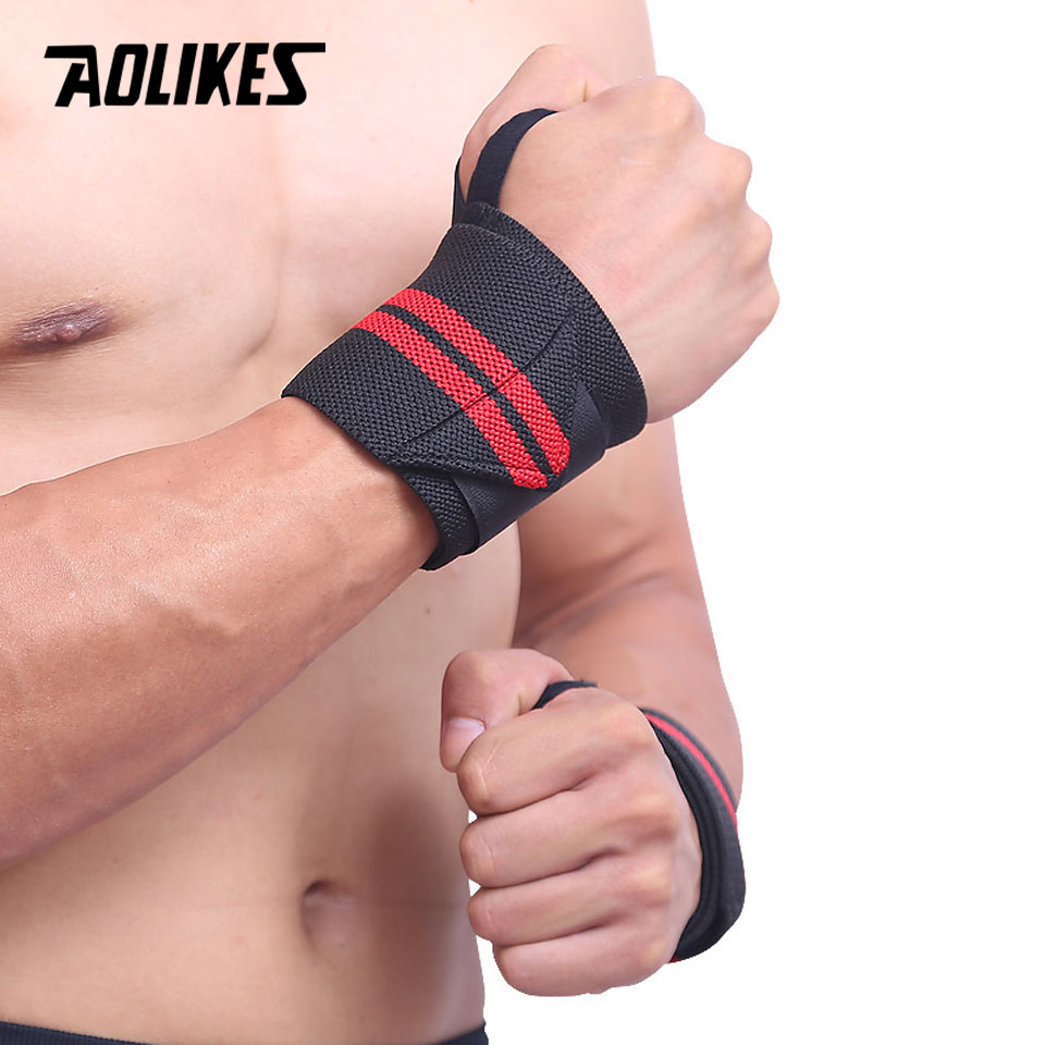 AOLIKES 1 Pair Wristband Wrist - đánh giá và giá Wrist Wraps Weightlifting Support
