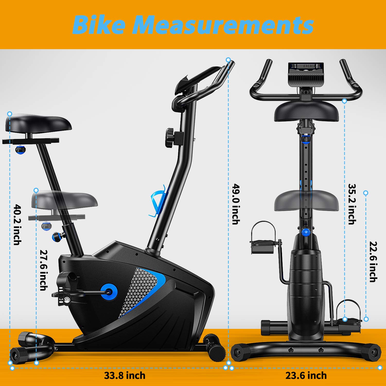 Adjustable Magnetic Resistance - đánh giá và giá Exercise Bike Magnetic Resistance
