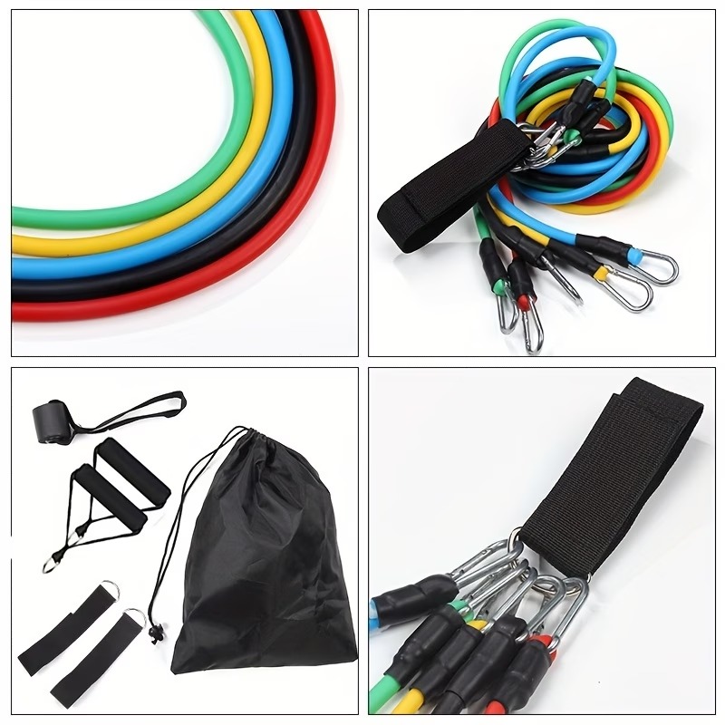 Resistance Band Set with Door  - đánh giá và giá Resistance Bands Set With Handles