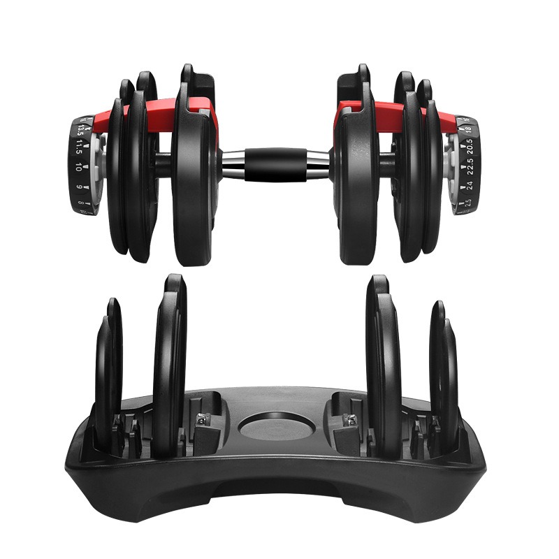 15-Level Quick-Adjust Dumbbell - đánh giá và giá Adjustable Dumbbell Pair 40Kg