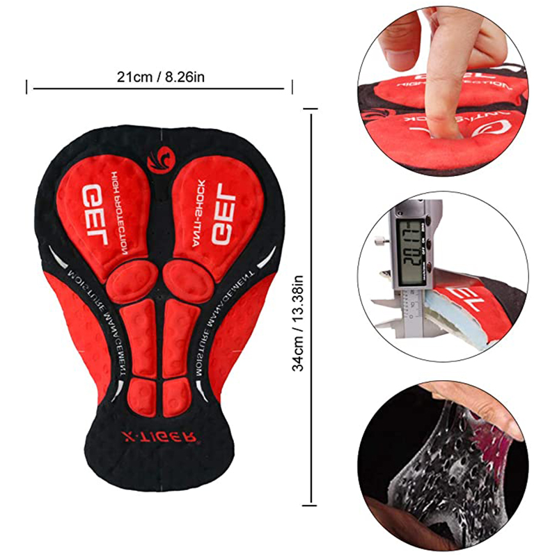 X-Hổ Quần Short Đạp Xe Nâng Cấ - đánh giá và giá Padded Cycling Shorts 5D Gel