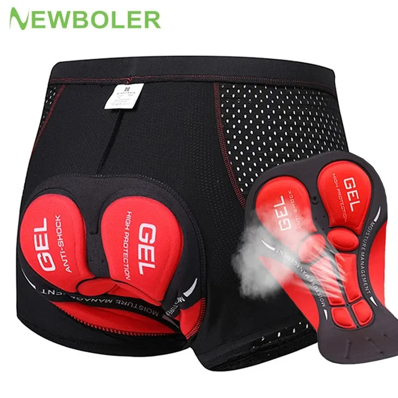 NEWBOLER Men's MTB Cycling Sho - đánh giá và giá Padded Cycling Shorts 5D Gel