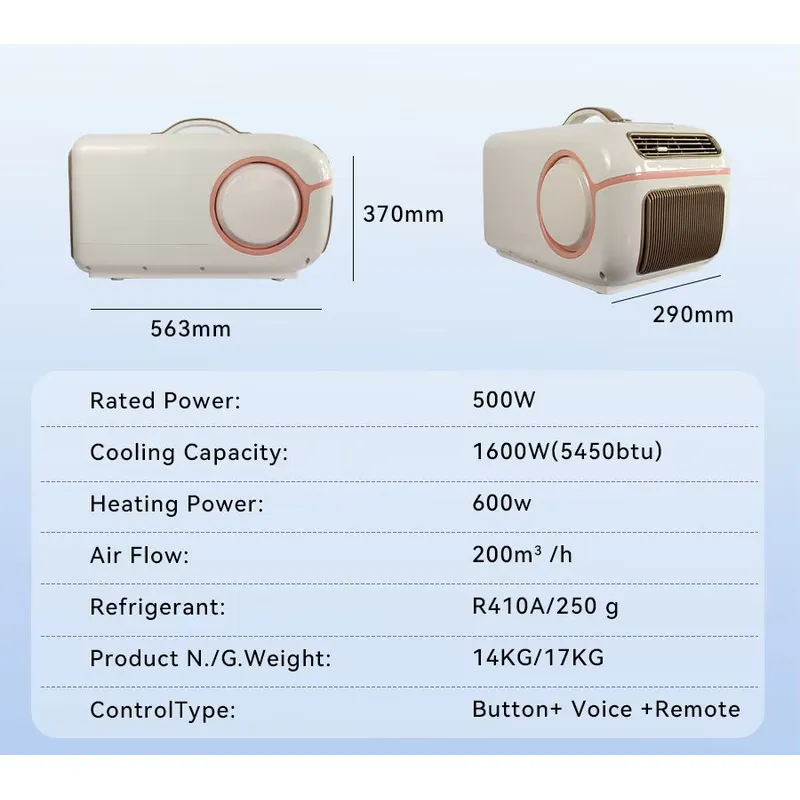 12V 24V Portable Car Air Condi - đánh giá và giá Fishing