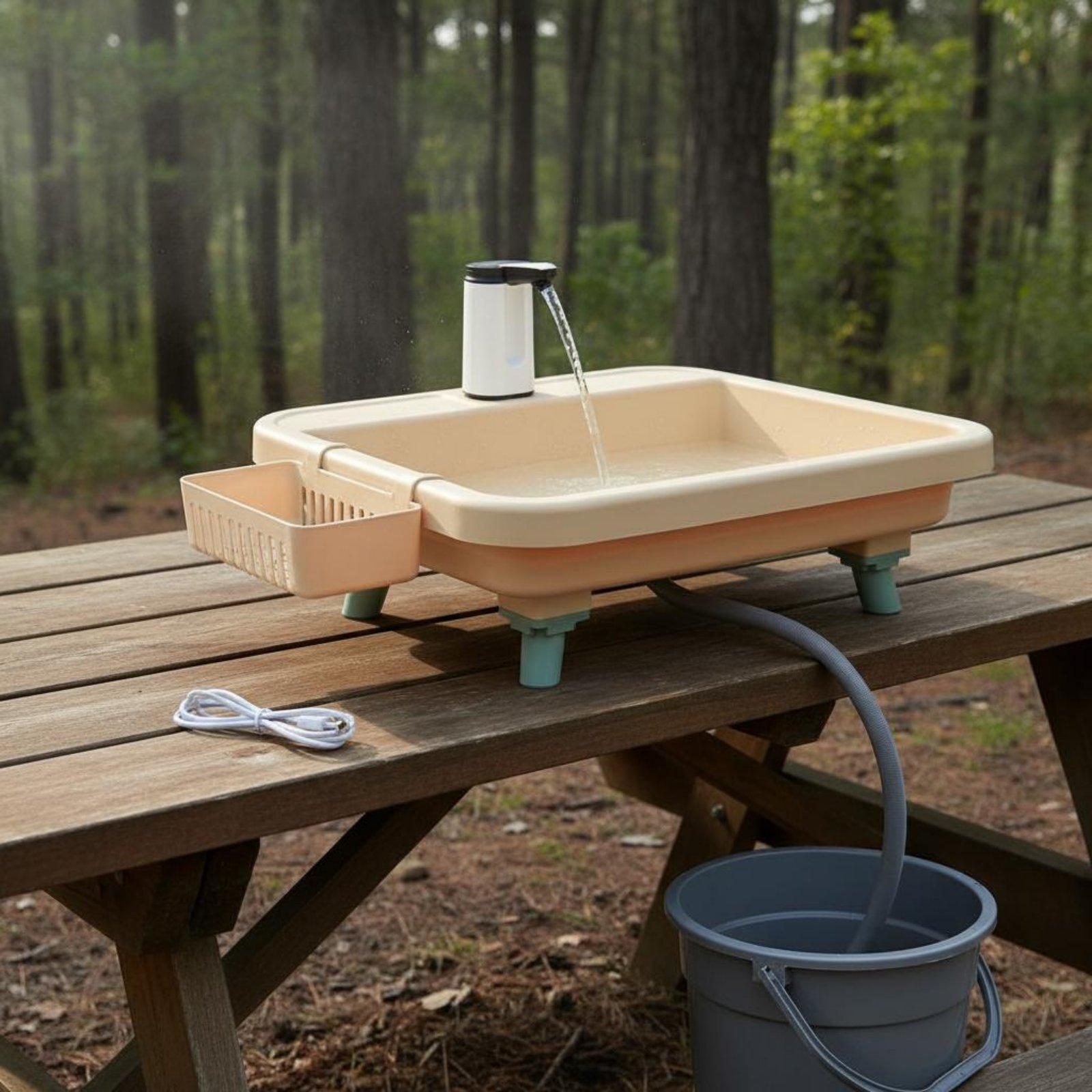 Outdoor Camping Washbasin Port - đánh giá và giá Camping