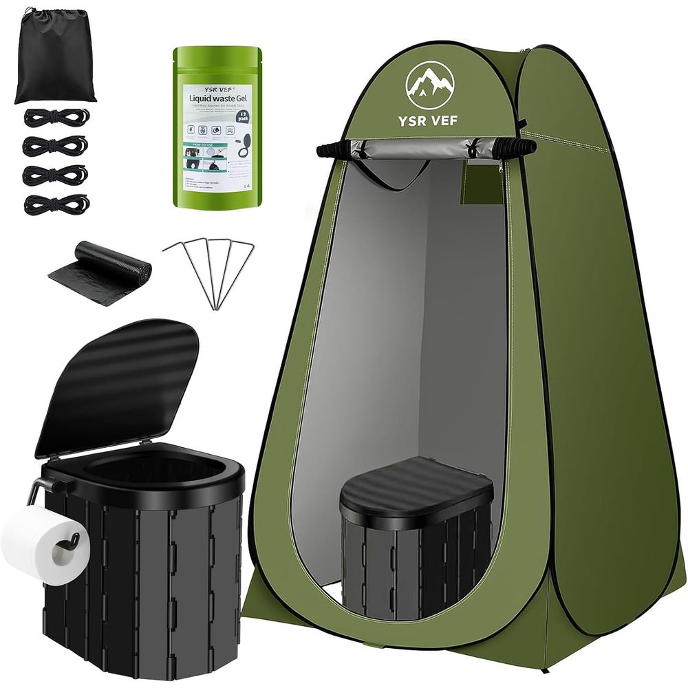 Portable Toilet Kit, Camping T - đánh giá và giá Camping