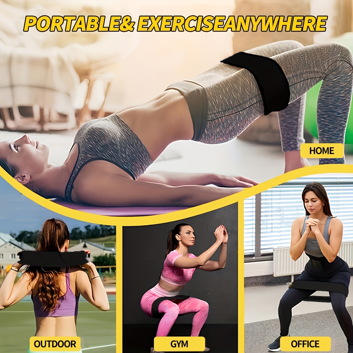 3PCS Resistance Bands Set, Ela - đánh giá và giá Pilates Bar Kit With Resistance Bands