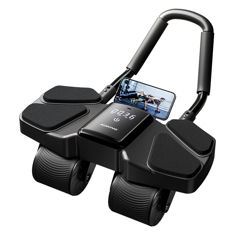 Auto Rebound Four Wheel Ab Rol - đánh giá và giá Ab Roller Wheel With Elbow Support