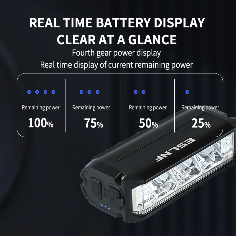 ESLNF 1000 Lumen USB Rechargea - đánh giá và giá Rechargeable Bicycle Headlight 1000 Lumen