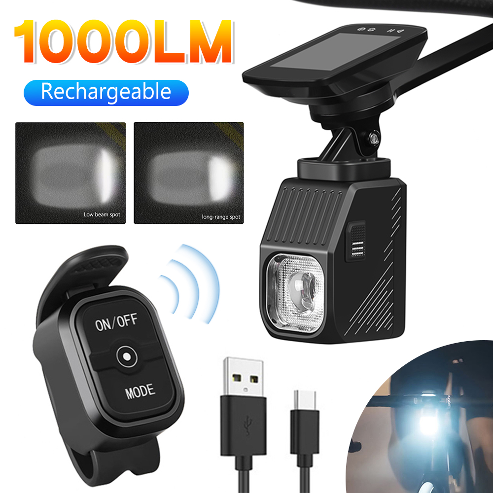 1000 Lumens High Brightness Ro - đánh giá và giá Rechargeable Bicycle Headlight 1000 Lumen