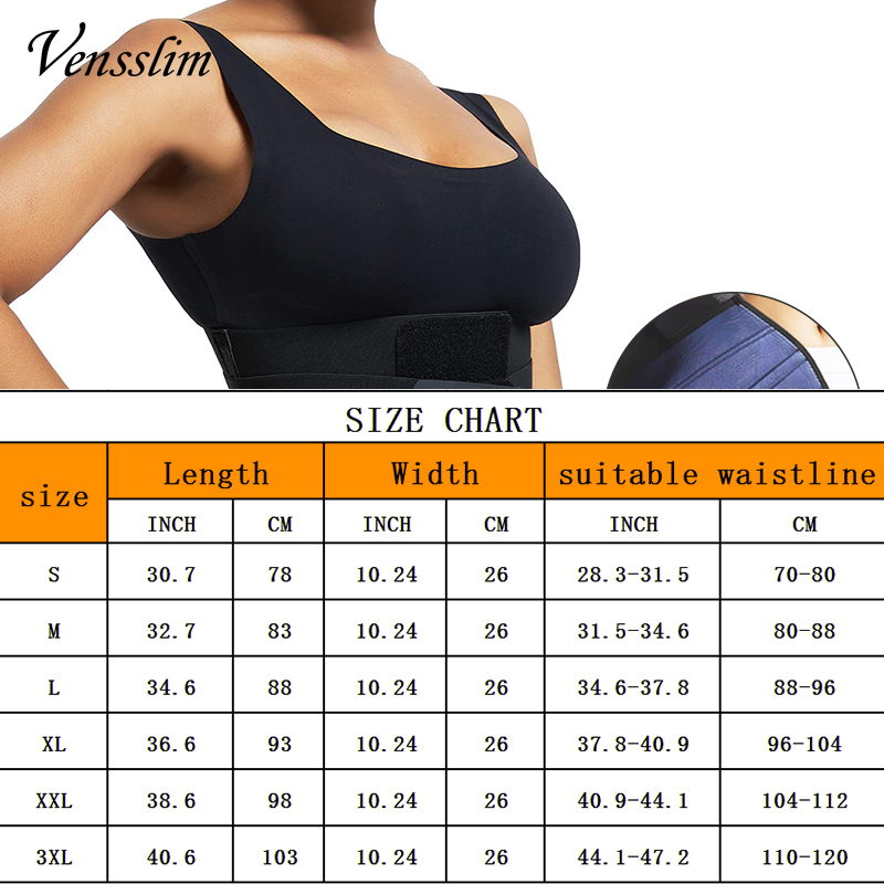 Vensslim Waist Trainer Cincher - đánh giá và giá Sweat Waist Trainer Belt Neoprene