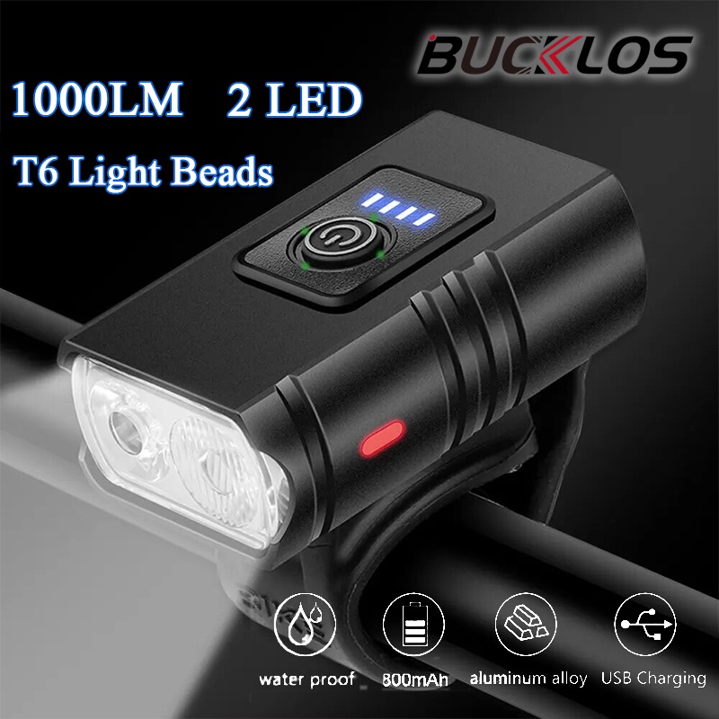 Bicycle Lights 1000 Lumen 2500 - đánh giá và giá Rechargeable Bicycle Headlight 1000 Lumen