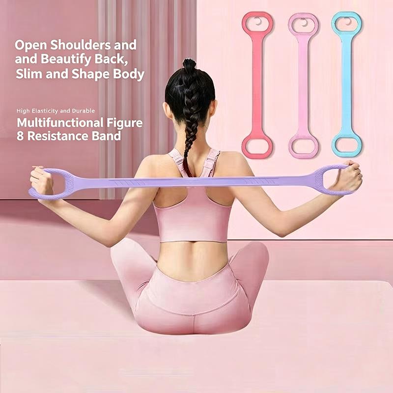 1/3Pcs 8-Shaped Resistance Ban - đánh giá và giá Pilates Bar Kit With Resistance Bands