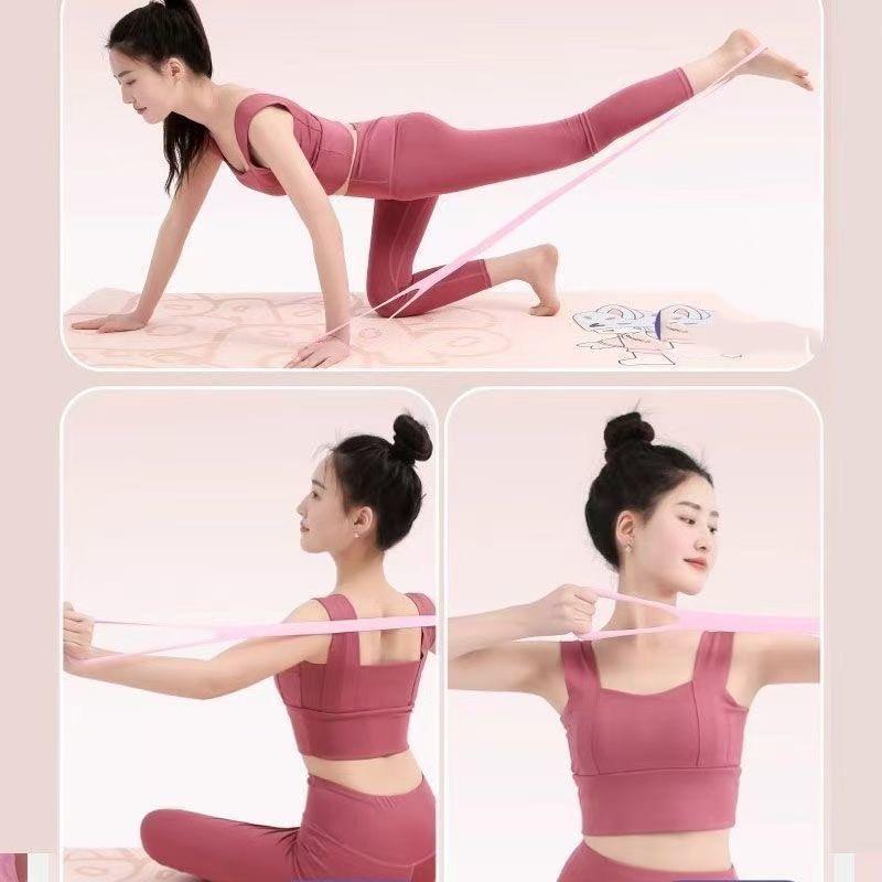 1/3Pcs 8-Shaped Resistance Ban - đánh giá và giá Pilates Bar Kit With Resistance Bands