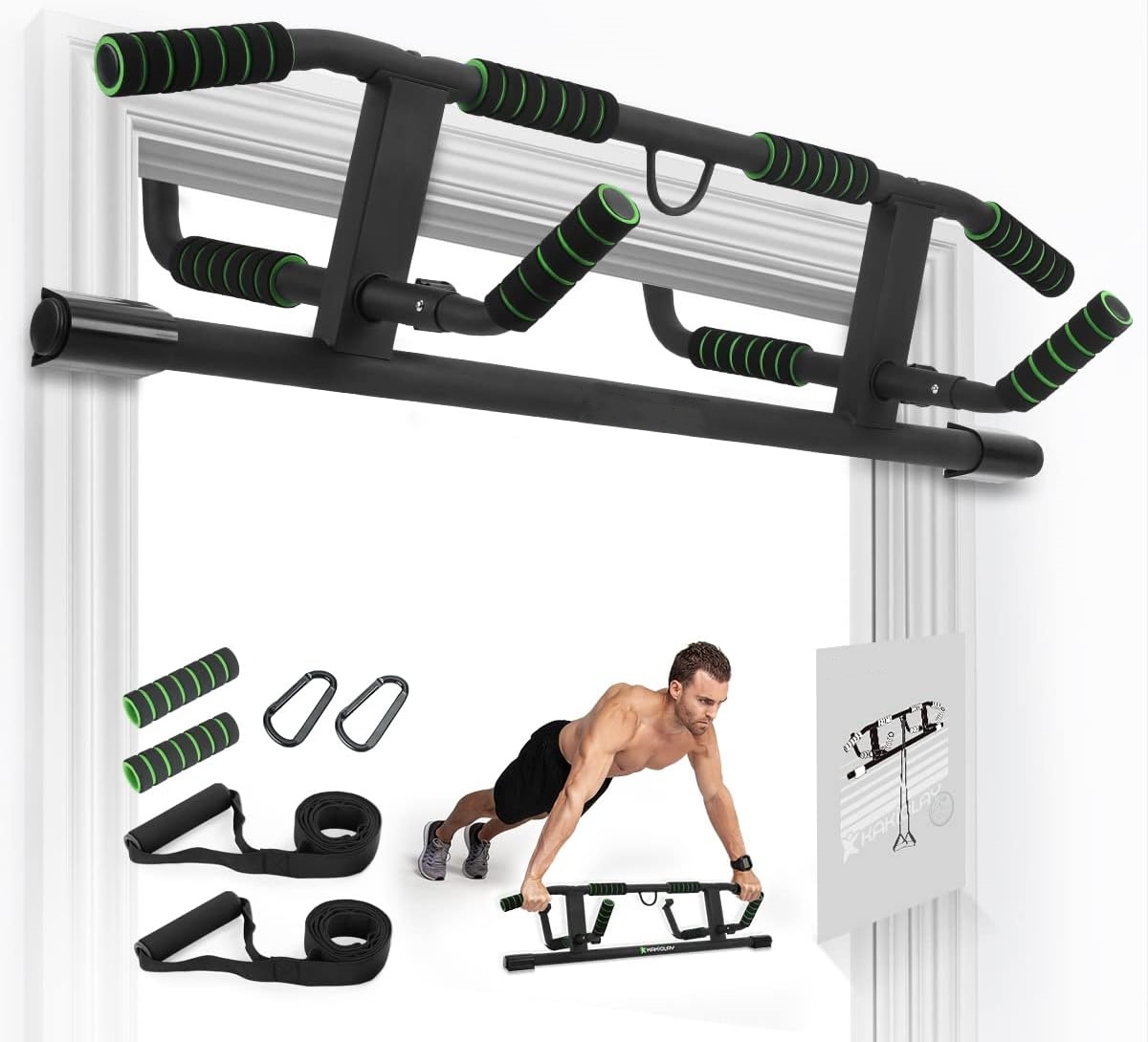 Wellshow Sport Doorway Pull up - đánh giá và giá Door Pull Up Bar No Screw