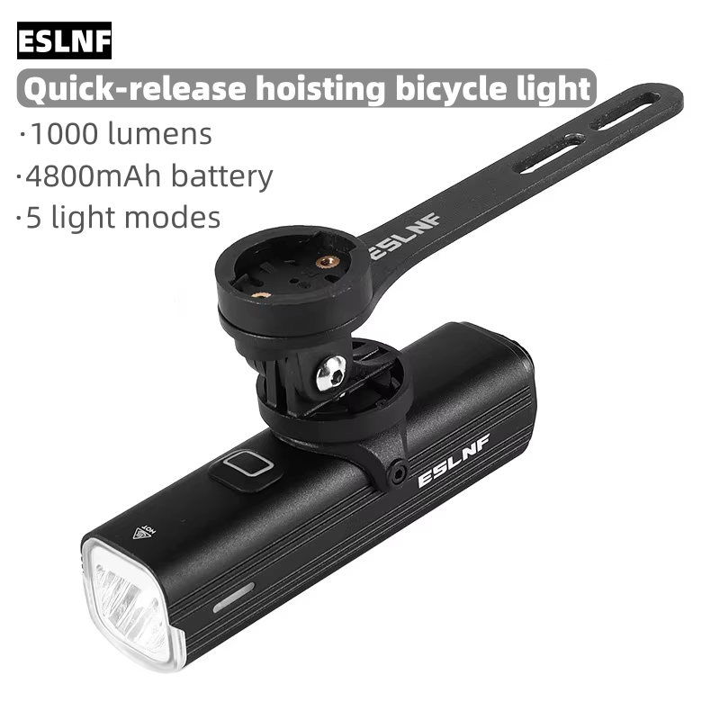 ESLNF Bicycle Front Light 1000 - đánh giá và giá Rechargeable Bicycle Headlight 1000 Lumen