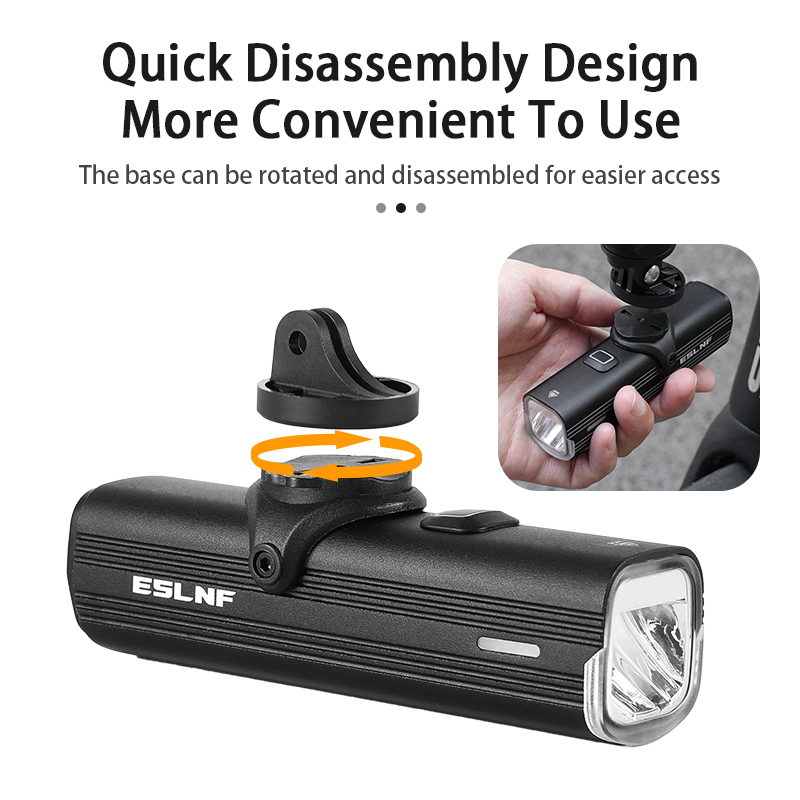 ESLNF Bicycle Front Light 1000 - đánh giá và giá Rechargeable Bicycle Headlight 1000 Lumen