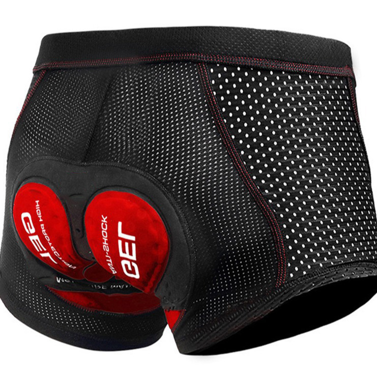 Cycling Shorts Breathable Mesh - đánh giá và giá Padded Cycling Shorts 5D Gel