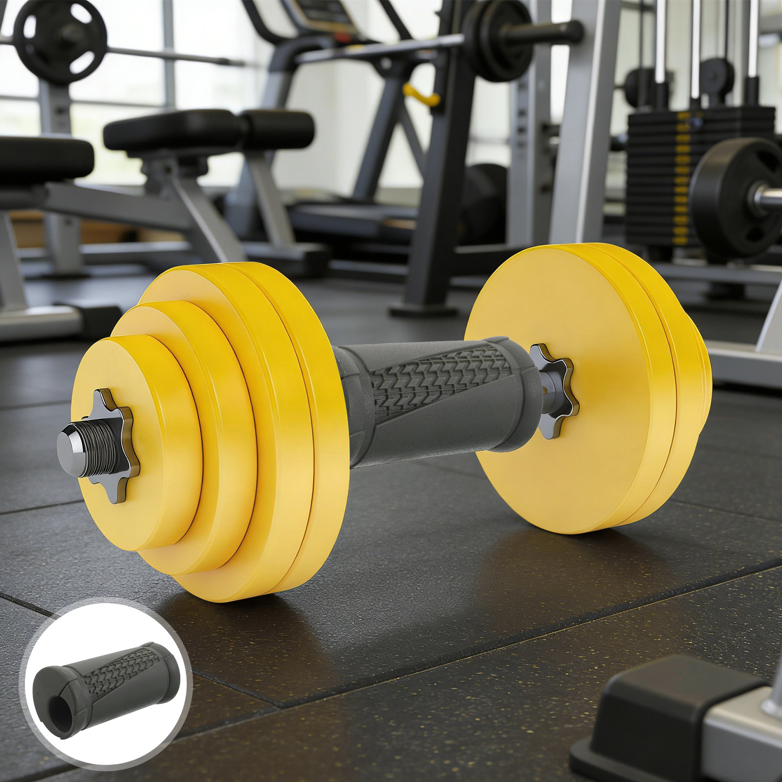 2Pcs Dumbbell Handles Grips No - đánh giá và giá Fitness Equipment