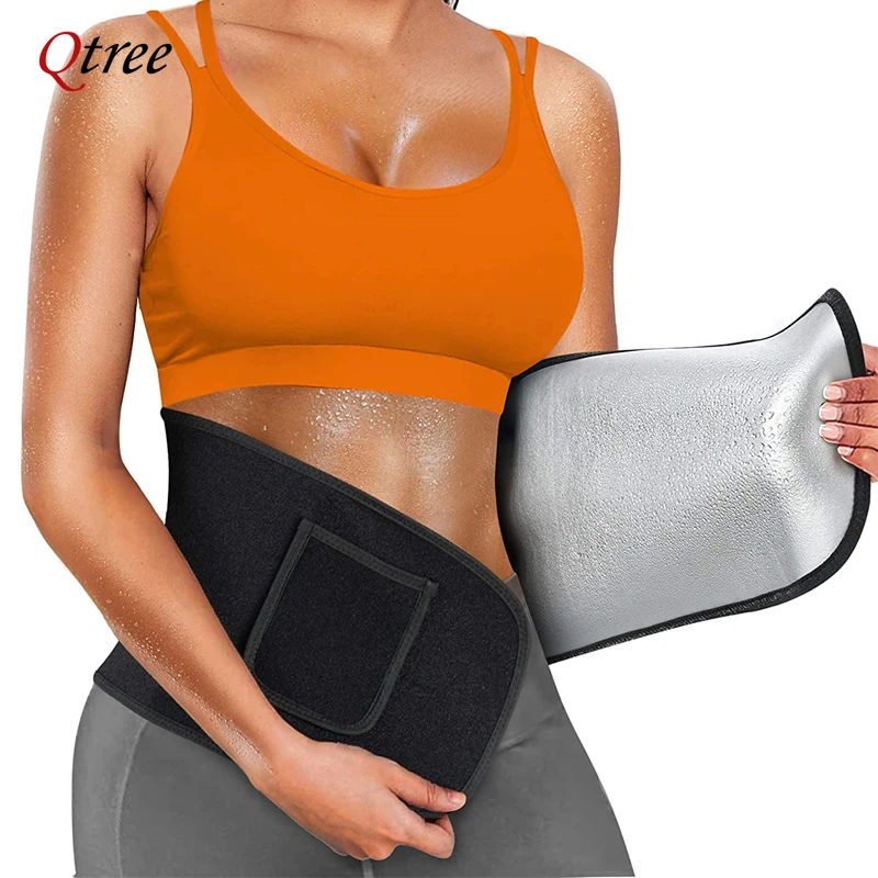 Qtree Waist Cincher Body Shape - đánh giá và giá Sweat Waist Trainer Belt Neoprene