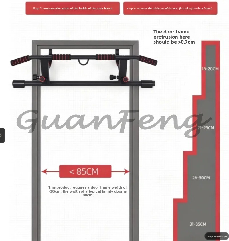 Door Frame No‑Screw Pull‑Up Ch - đánh giá và giá Door Pull Up Bar No Screw