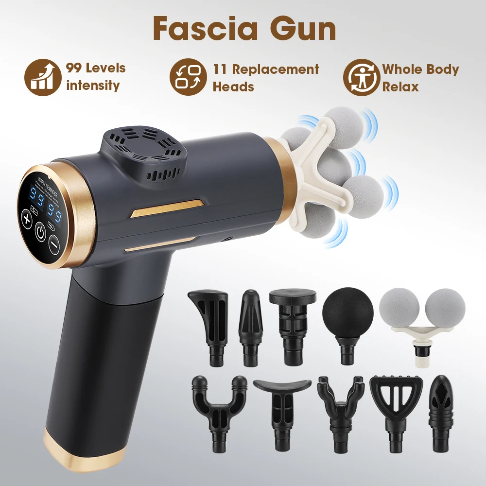 Electric Fascia Gun 99 Levels  - đánh giá và giá Electric Massage Gun Deep Tissue