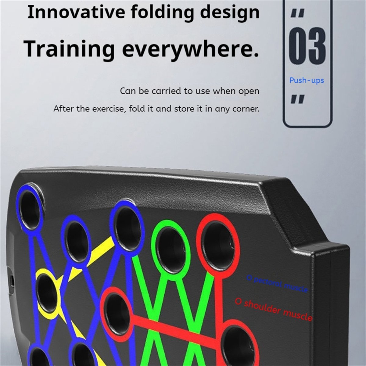 A10R Portable Foldable Push Up - đánh giá và giá Push Up Board Foldable Multi Function