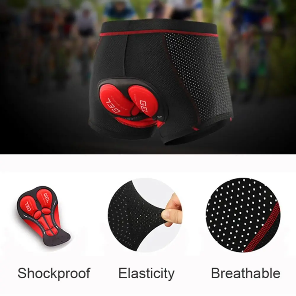 5D Gel Pad Shockproof Breathab - đánh giá và giá Padded Cycling Shorts 5D Gel
