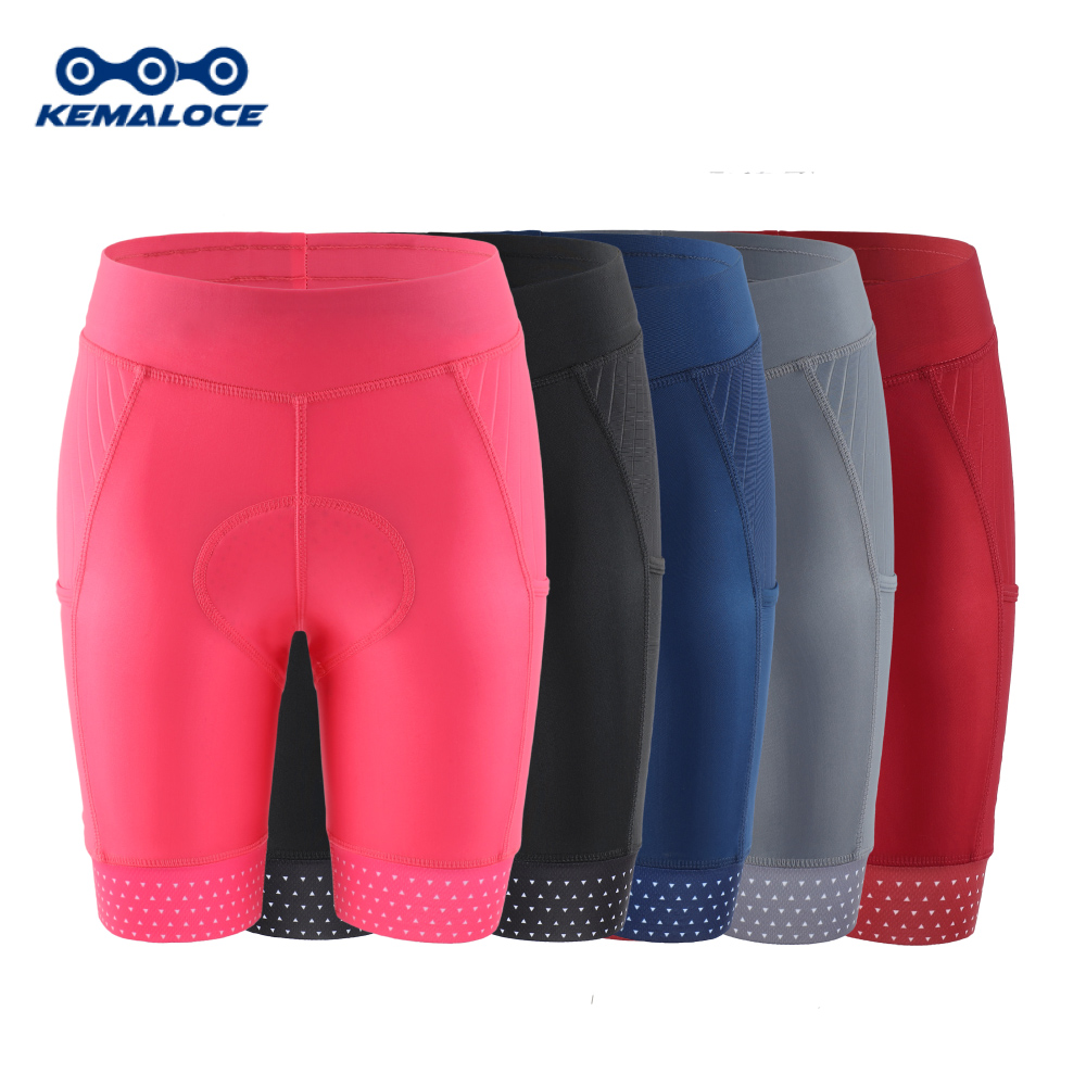 KEMALOCE Women Cycling Shorts  - đánh giá và giá Padded Cycling Shorts 5D Gel