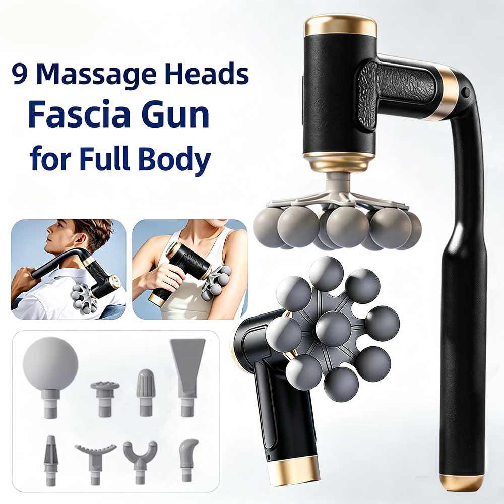2-in-1 Long&Short Handle Fasci - đánh giá và giá Electric Massage Gun Deep Tissue