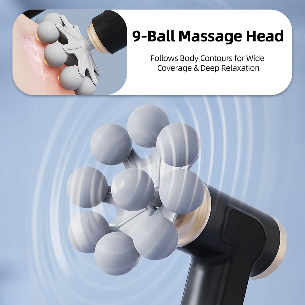 2-in-1 Long&Short Handle Fasci - đánh giá và giá Electric Massage Gun Deep Tissue