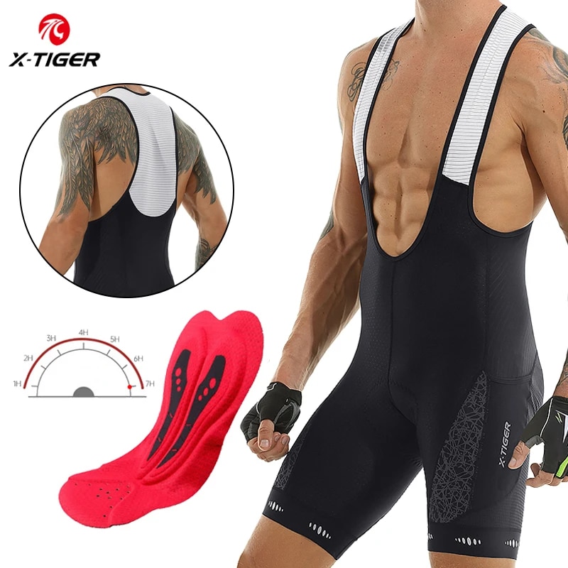 Cycling Bib Shorts 5D Gel Pad  - đánh giá và giá Padded Cycling Shorts 5D Gel