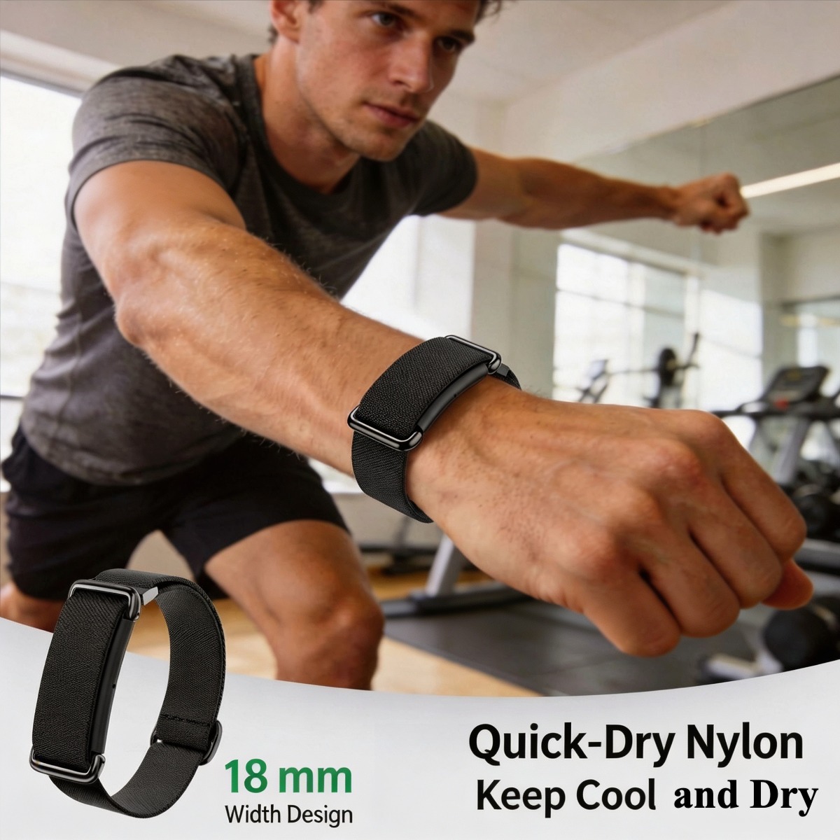 Nylon Wristband & Armband for  - đánh giá và giá Resistance Bands Set With Handles
