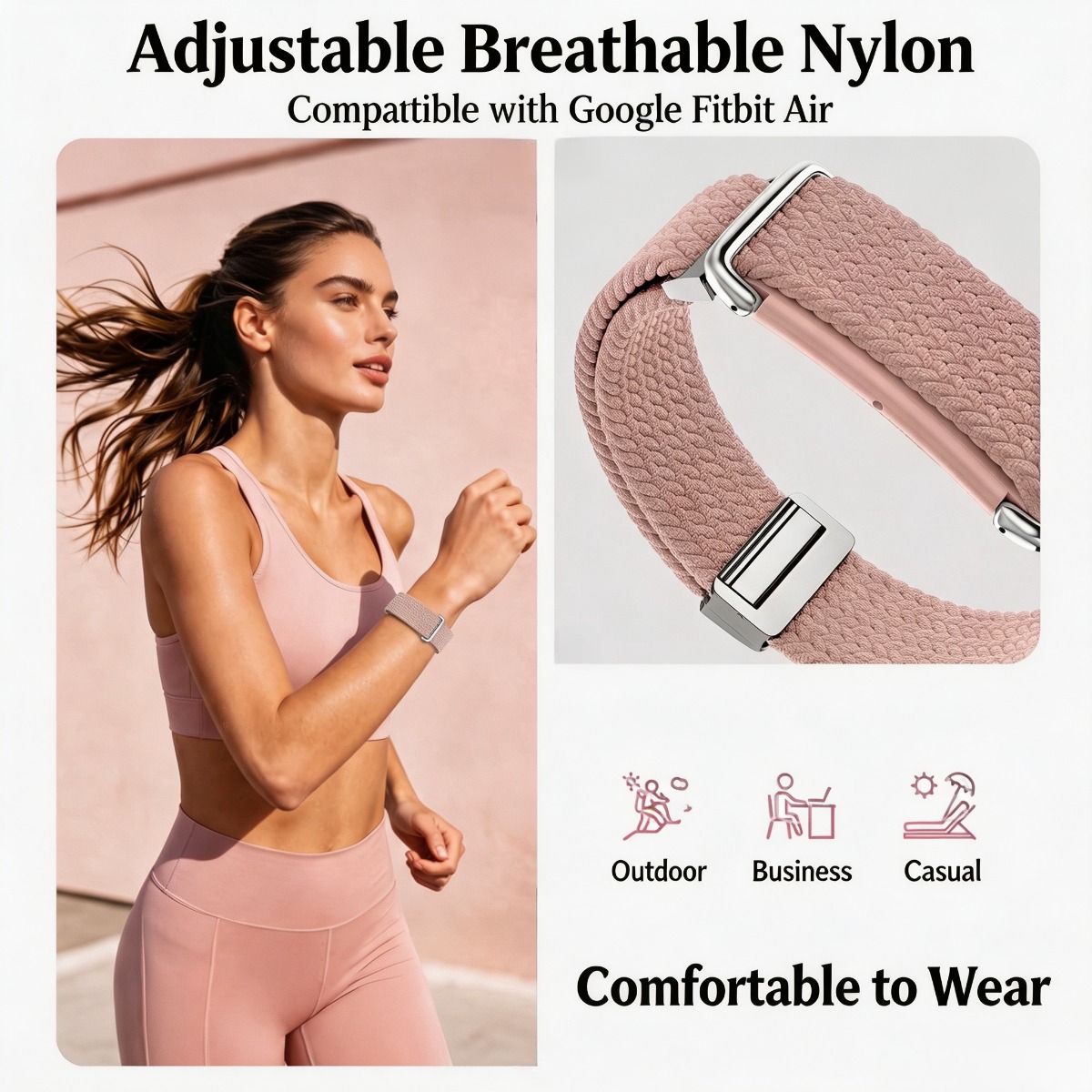 Nylon Wristband & Armband for  - đánh giá và giá Resistance Bands Set With Handles