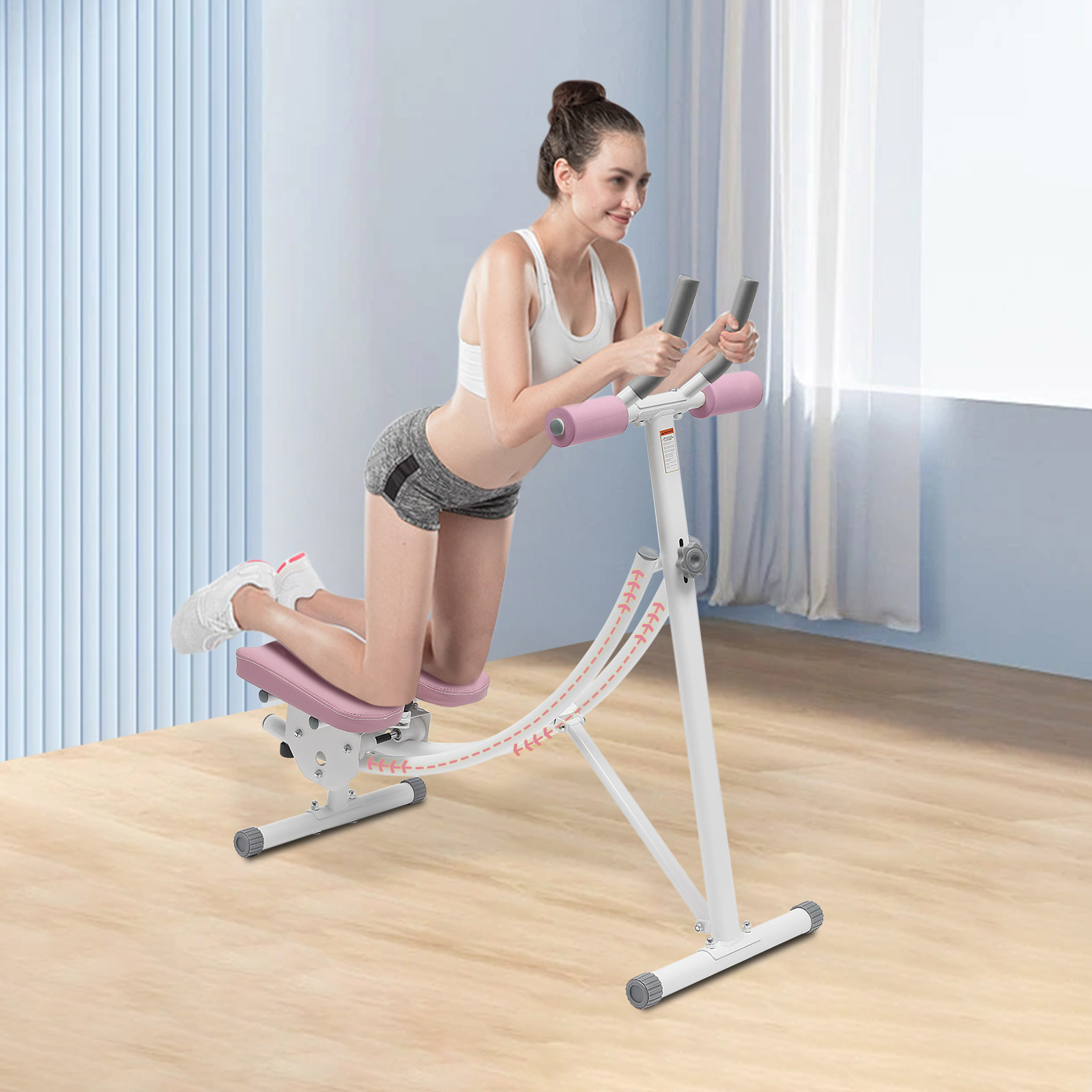 Ab Workout Machine Adjustable  - đánh giá và giá Ab Roller Wheel With Elbow Support