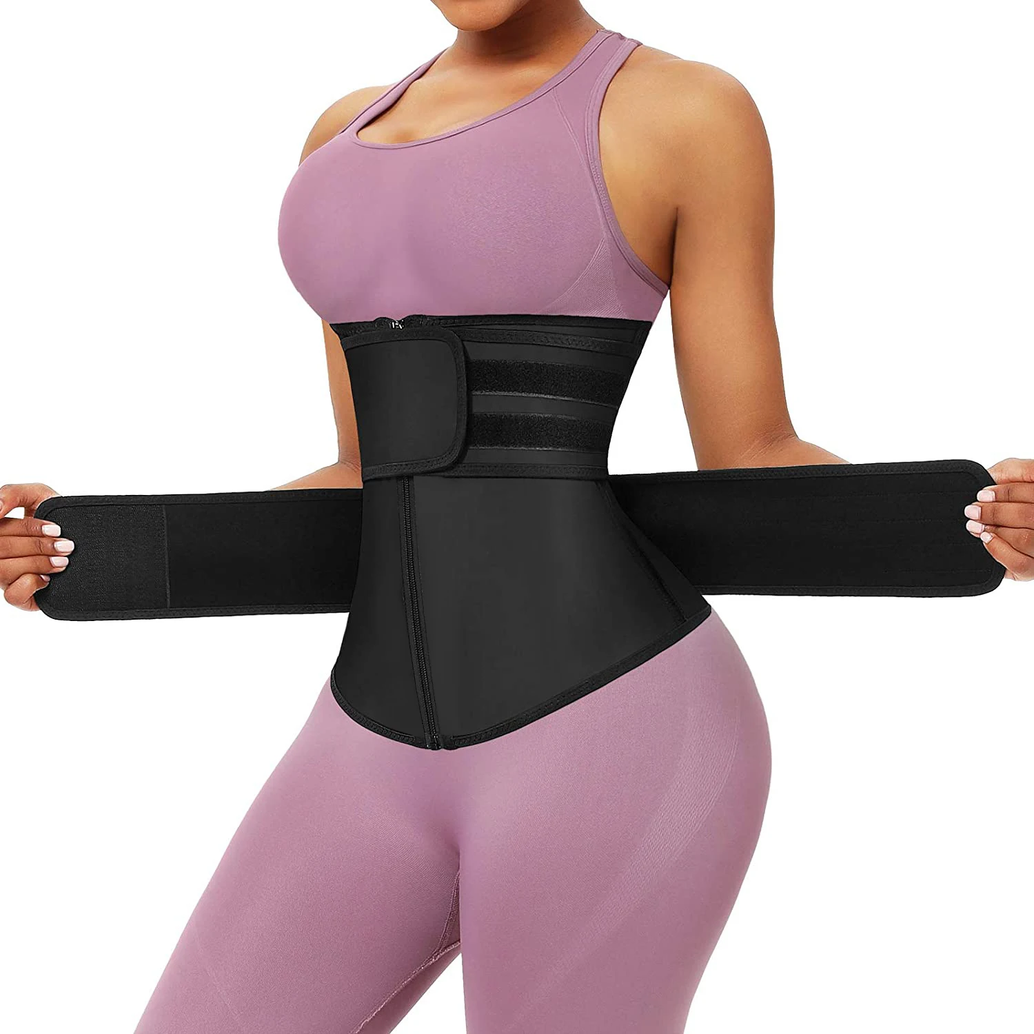 Neopren Waist Trainer Workout  - đánh giá và giá Sweat Waist Trainer Belt Neoprene