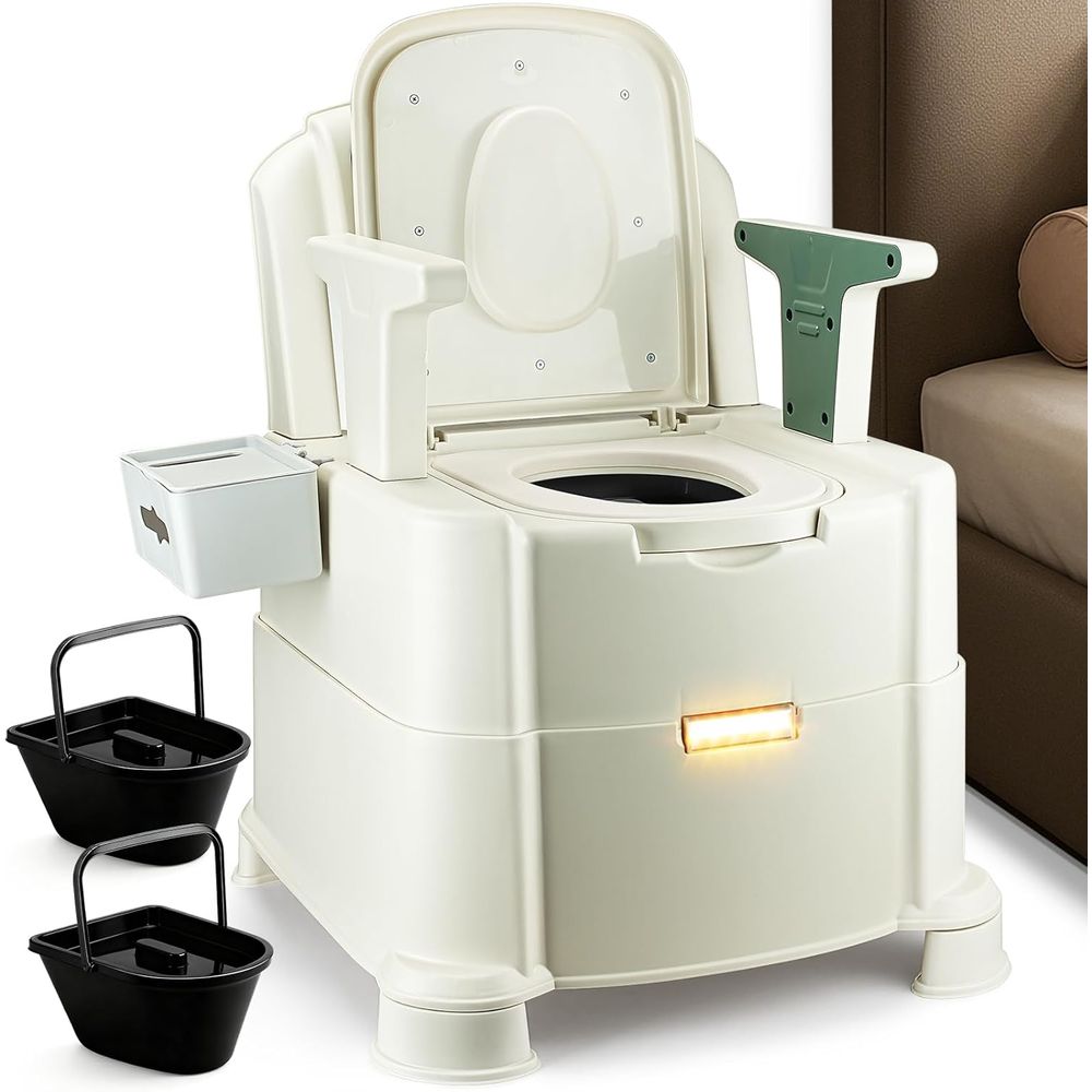 Bedside Commode, 500lbs Heavy  - đánh giá và giá Camping