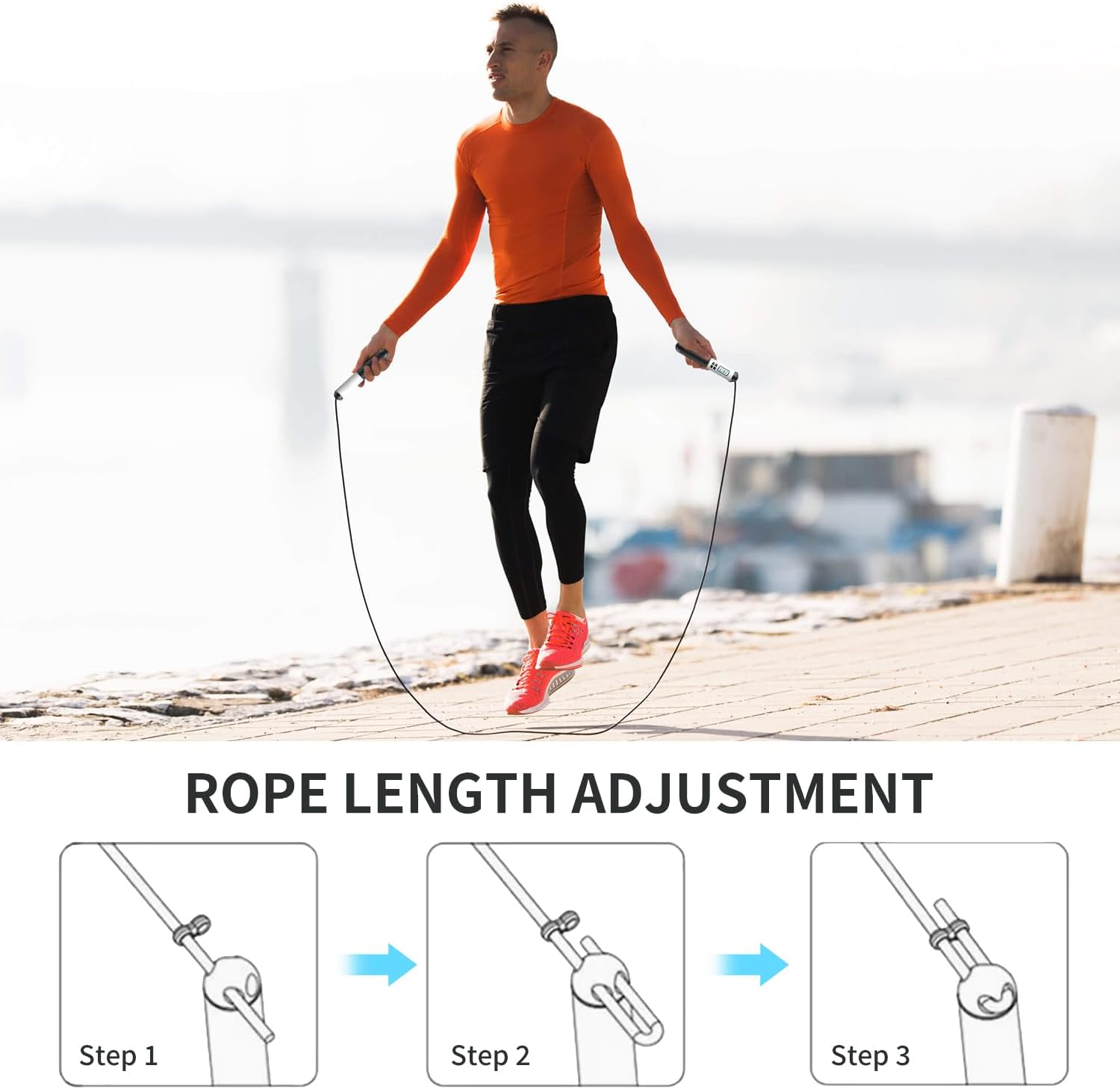 6cm Cordless Skipping Rope Wit - đánh giá và giá Smart Jump Rope Digital Counter