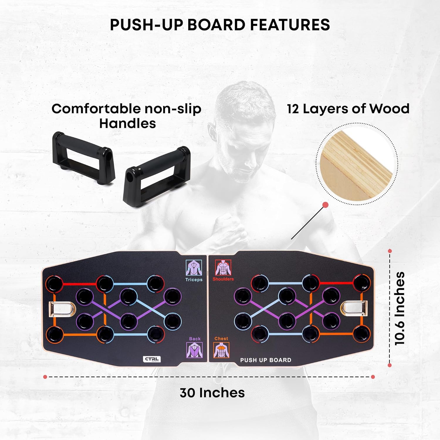 Multifunctional Foldable Woode - đánh giá và giá Push Up Board Foldable Multi Function