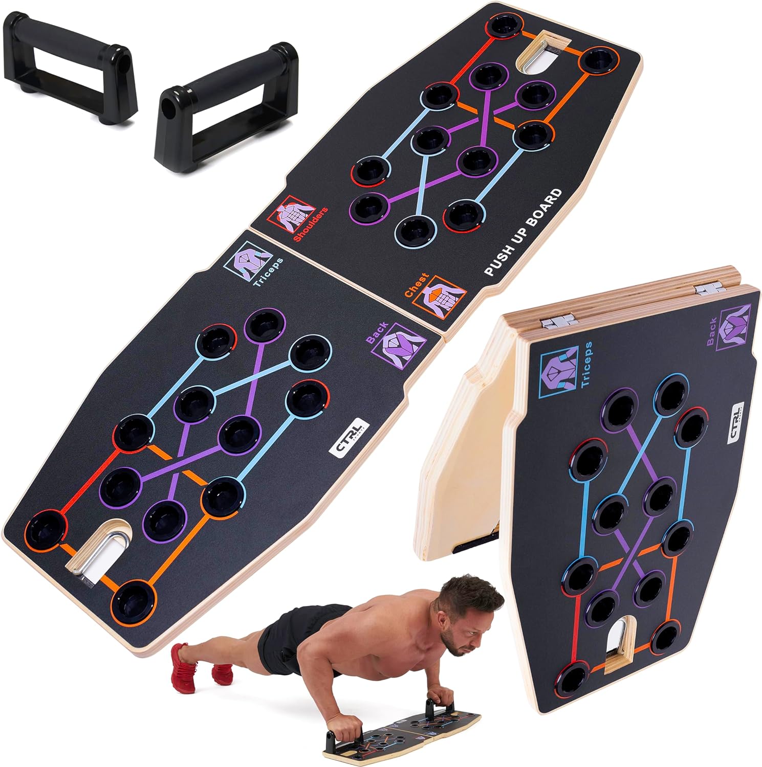Multifunctional Foldable Woode - đánh giá và giá Push Up Board Foldable Multi Function