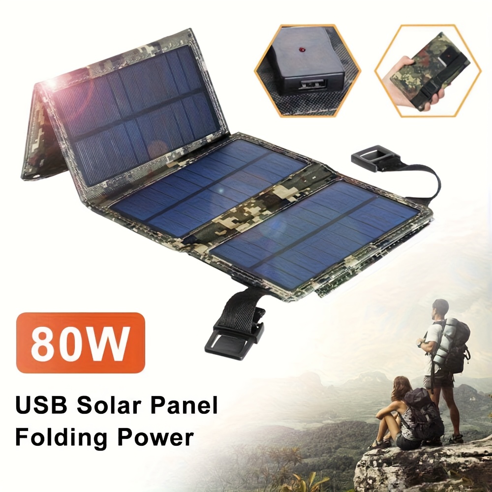 [Solar Panel] 80W Portable Fol - đánh giá và giá Camping