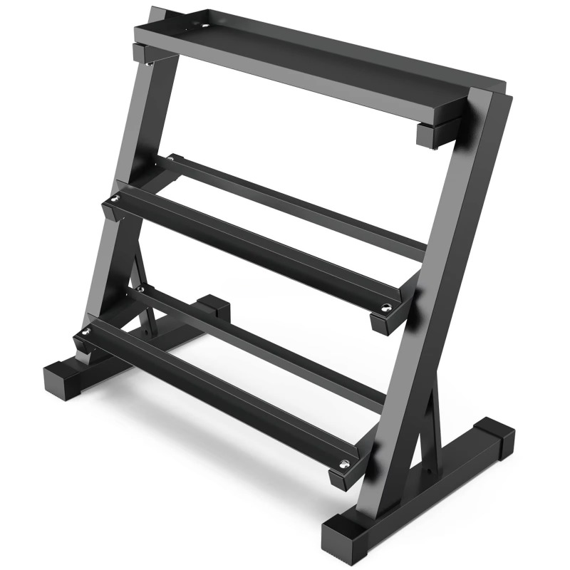 3-Tier Dumbbell Storage Rack 8 - đánh giá và giá Fitness Equipment