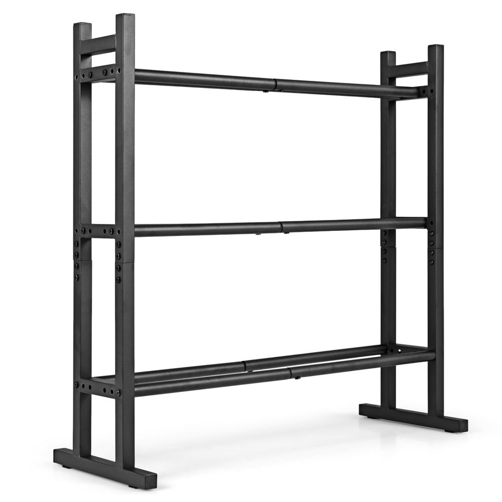 Heavy Duty 3-Tier Dumbbell Rac - đánh giá và giá Fitness Equipment